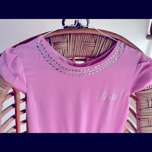 Barbie Other - Brand New Pink party dress for 11-12 years old girls in soft polyester cloth